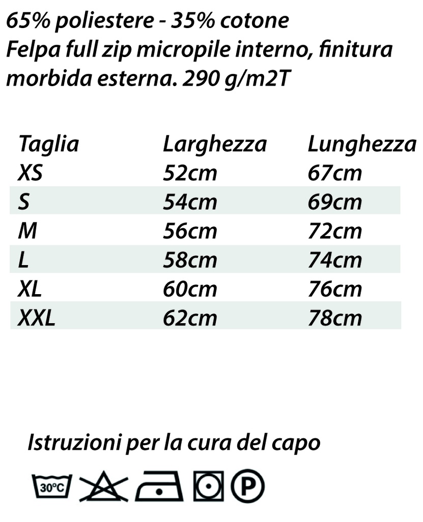 IRF6535-Felpa Adulto